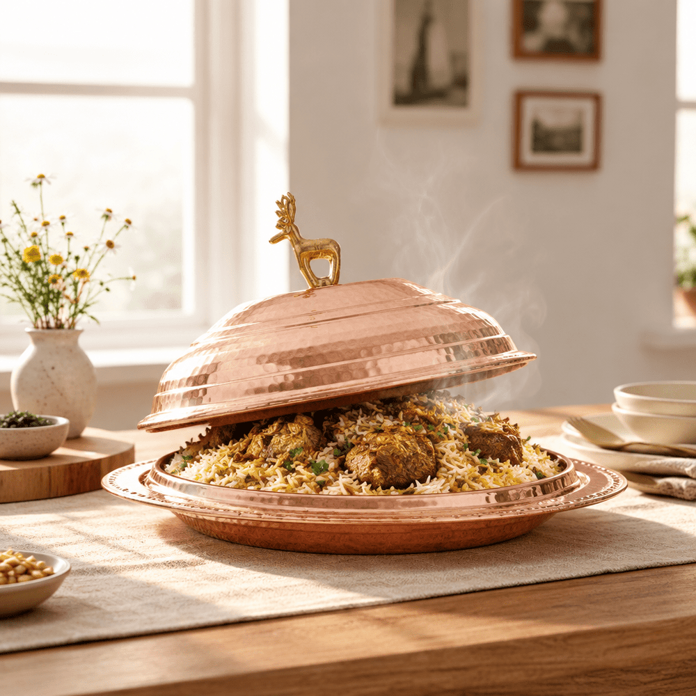 Karaca Alacahoyuk - Serveringsfad – 25 cm - Løven Home