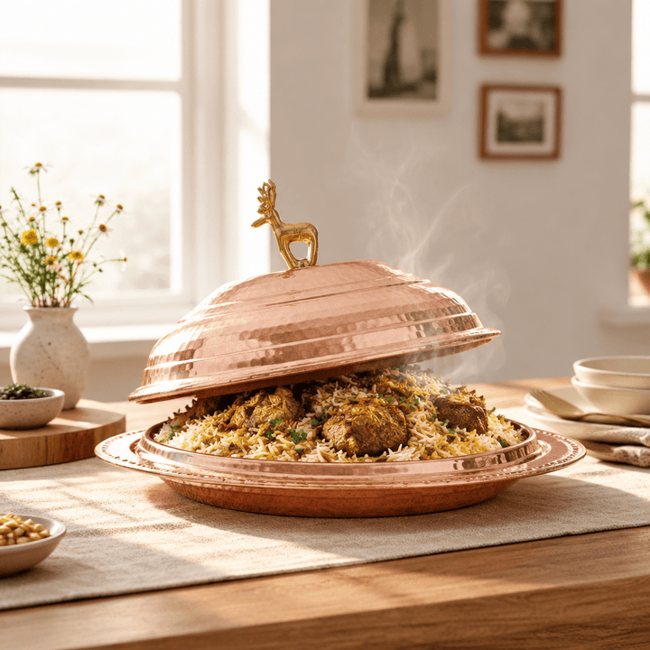 Karaca Alacahoyuk - Serveringsfad – 25 cm - Løven Home