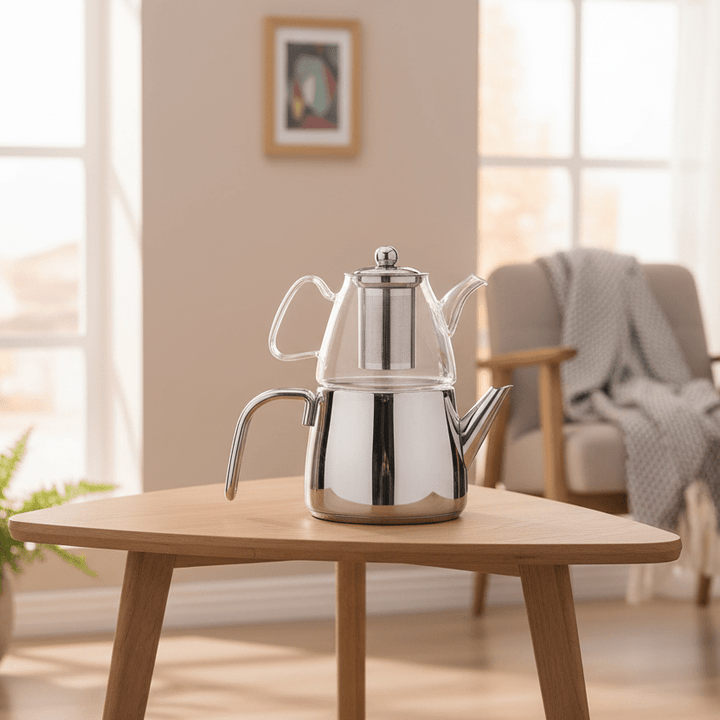 Karaca Amisos Tekandesæt med Glas Tekande - Løven Home