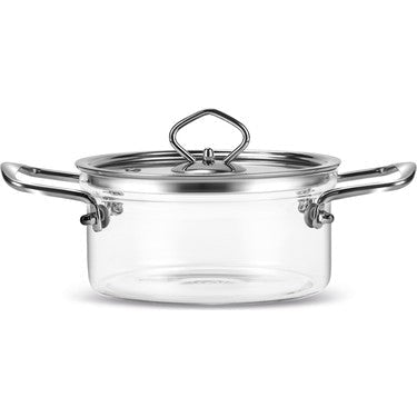 Karaca Amore Dyb Glasgryde (Borosilikat) – 16 cm - Løven Home