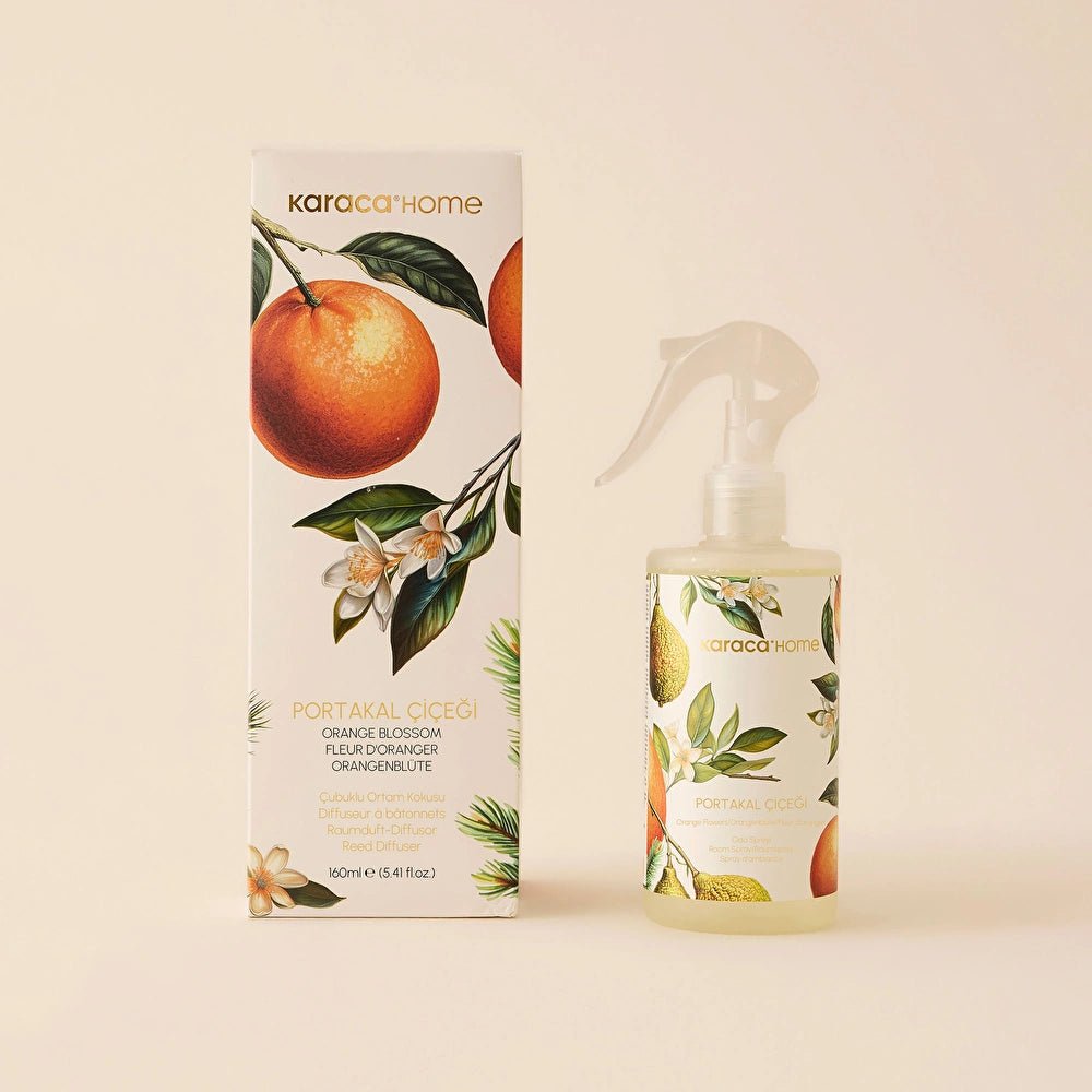 Karaca - Appelsin Blomst Rum & Tekstilspray - 330 ml - Løven Home