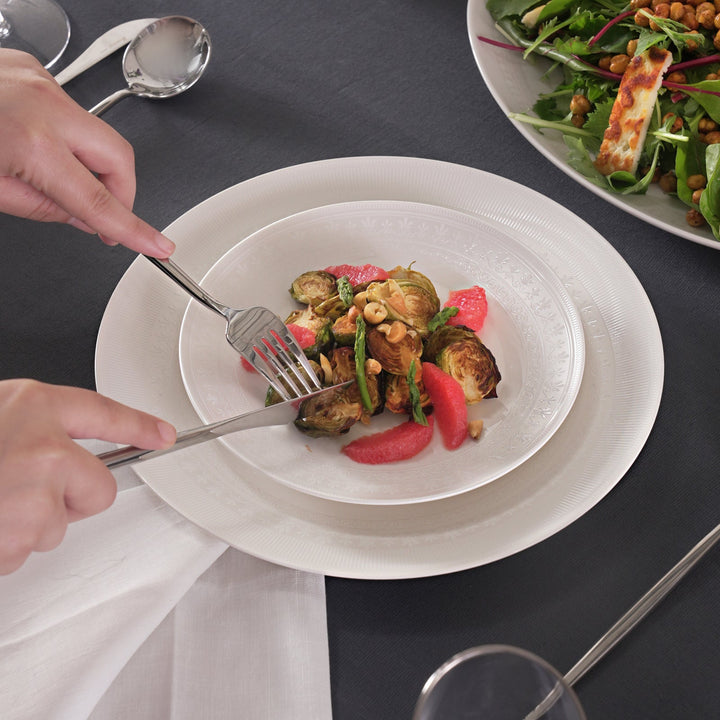 Karaca Arte New Bone Spisestel – 56 dele til 12 personer - Løven Home