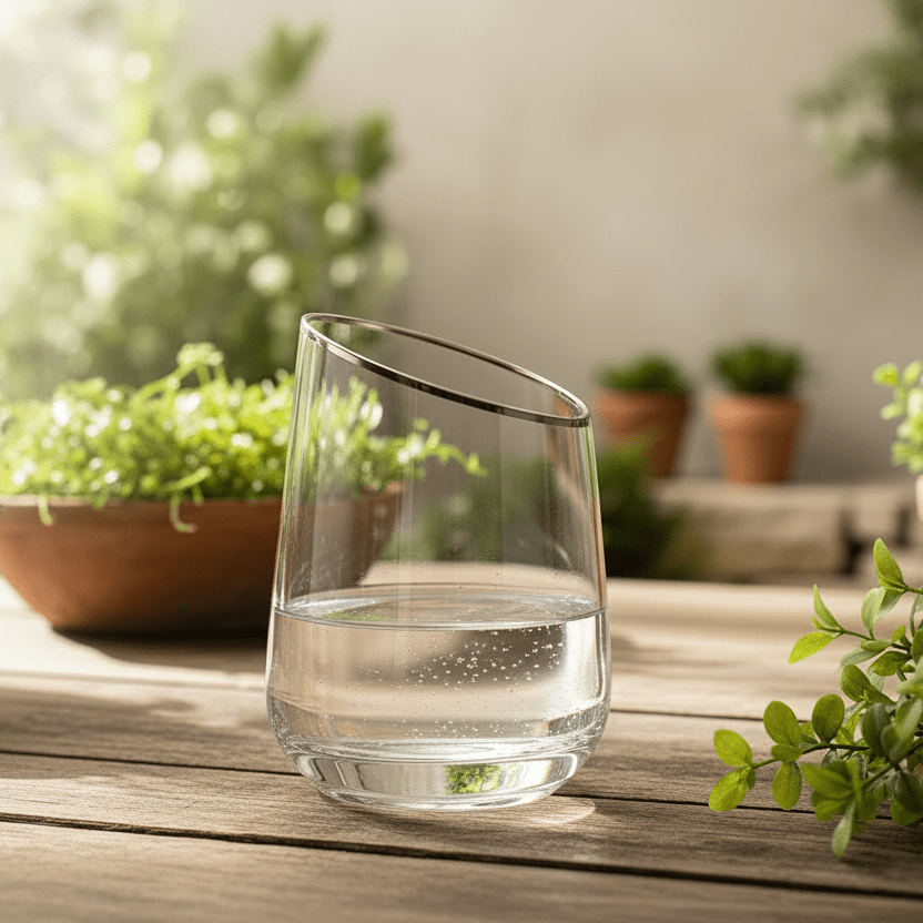 Karaca Aurora - Platin Drikkeglas – 6 stk | 360 ml - Løven Home