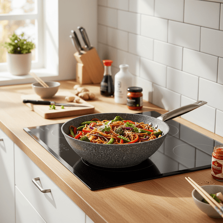 Karaca Biogranit Shen Wokpande – 28 cm - Løven Home