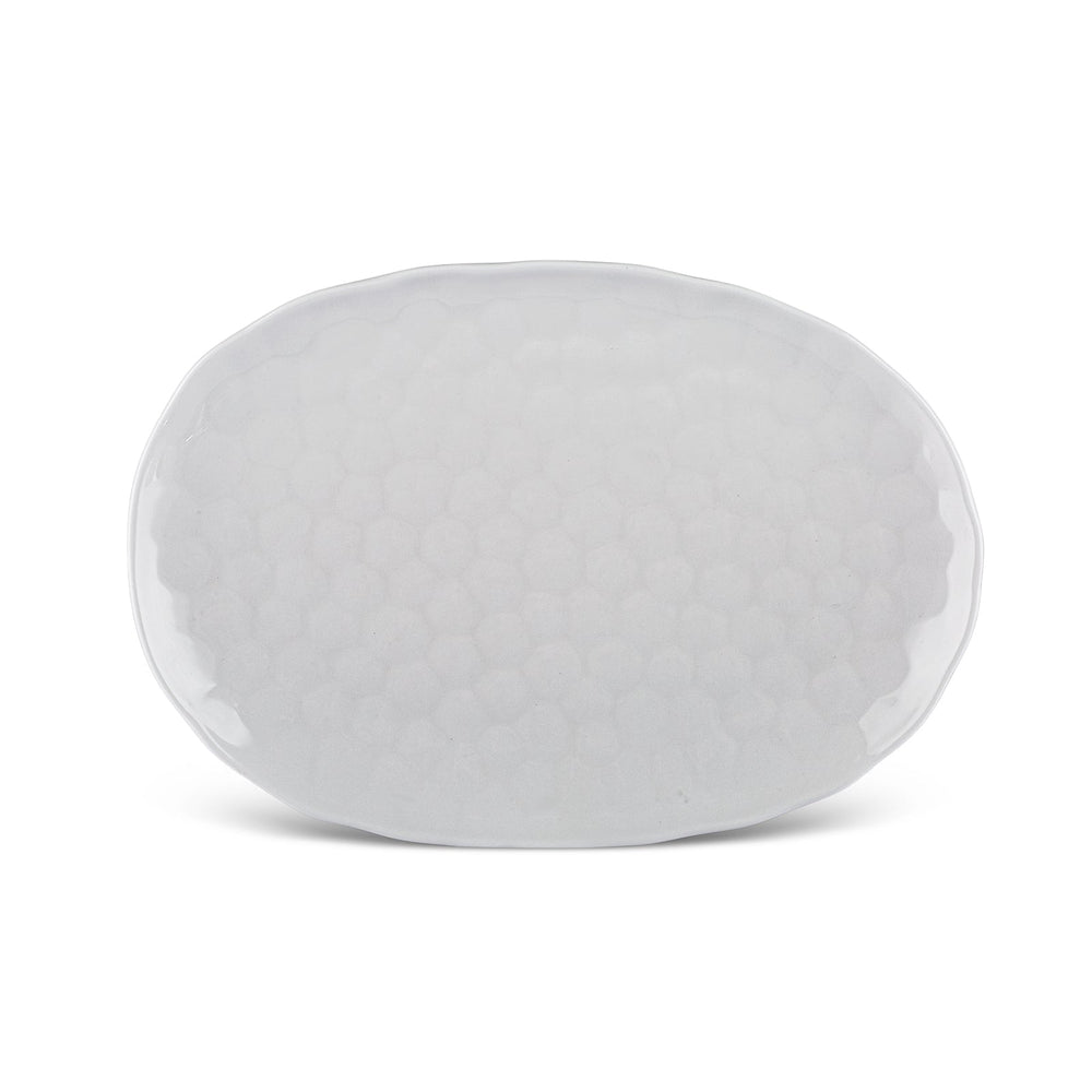 Karaca Bomonti Serveringsfad, 26 cm | Hvid Porcelæn - Løven Home