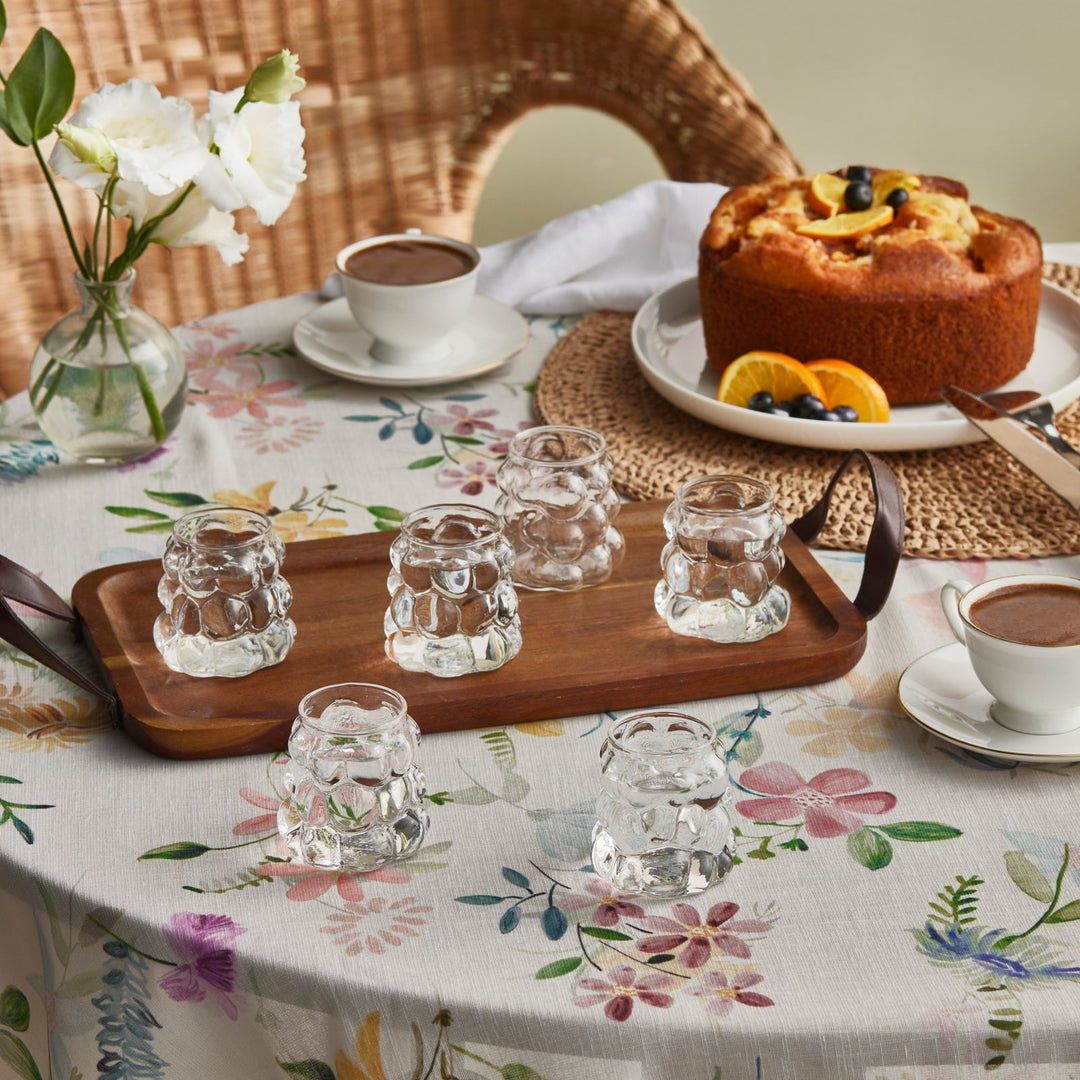Karaca Bubble Glas – 6 stk. 90 ml - Løven Home