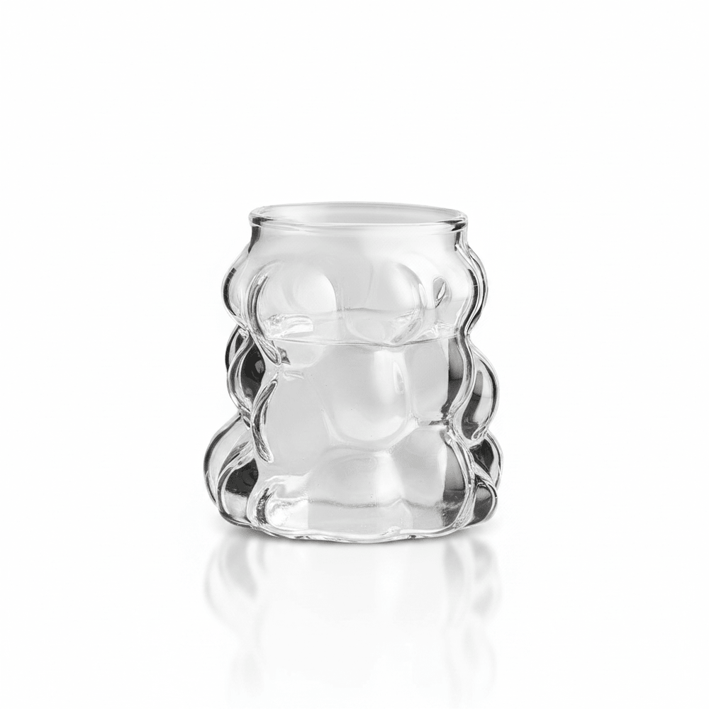 Karaca Bubble små vandglas – 6 stk. - 90 ml - Løven Home