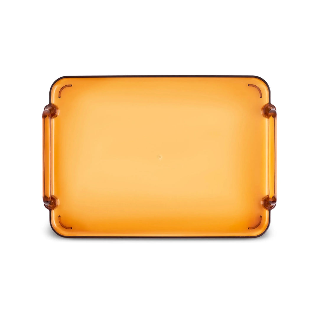 Karaca Claro Rektangulær Serveringsbakke – Amber, 30 cm - Løven Home