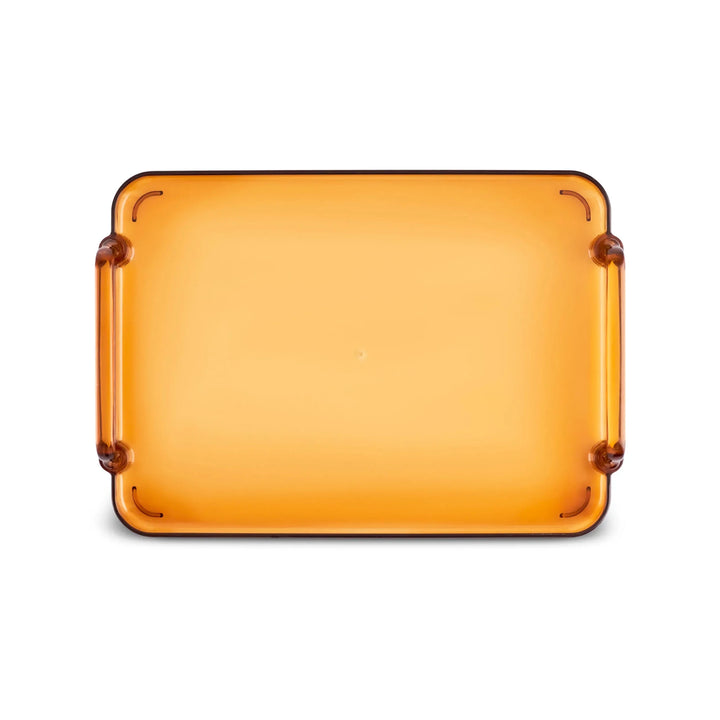 Karaca Claro Rektangulær Serveringsbakke – Amber, 30 cm - Løven Home