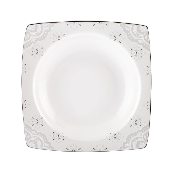 Karaca - Classy New Bone Middagssæt – 57 dele til 12 personer - Løven Home
