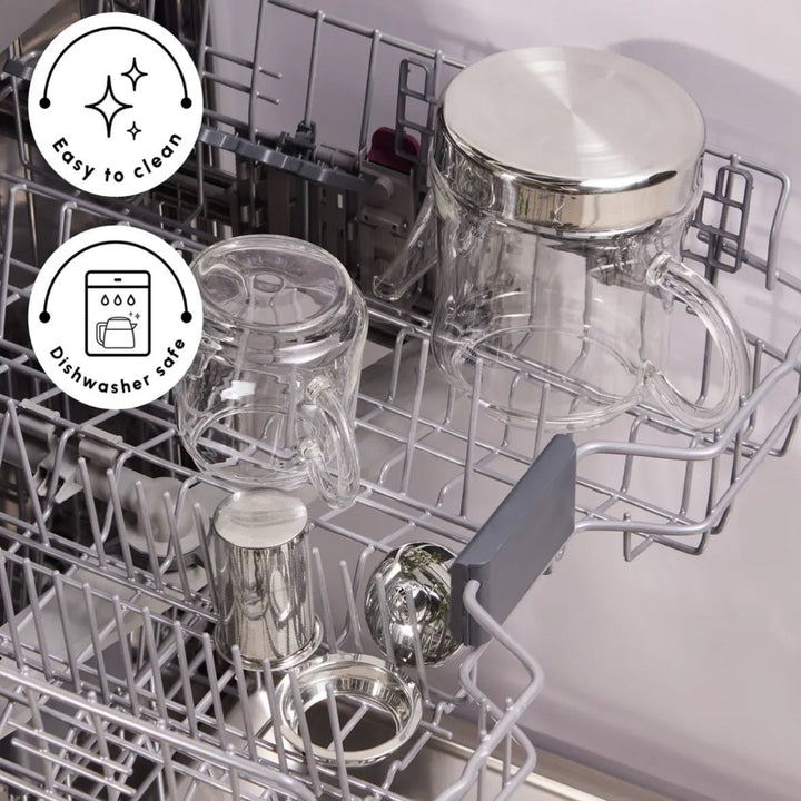 Karaca Dora Midi Tekande i Borosilikatglas - 2,25 Liter - Løven Home