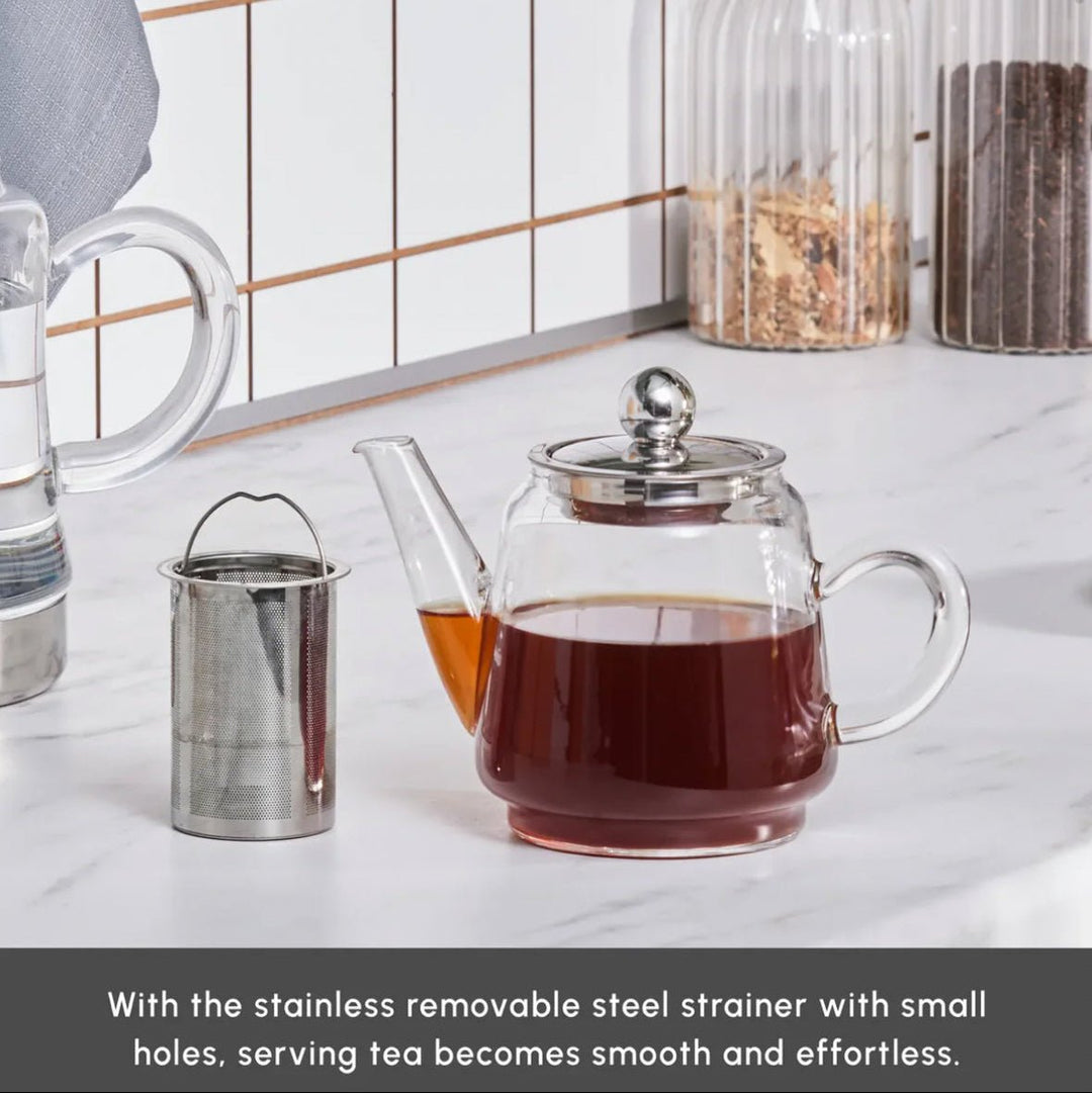 Karaca Dora Midi Tekande i Borosilikatglas - 2,25 Liter - Løven Home