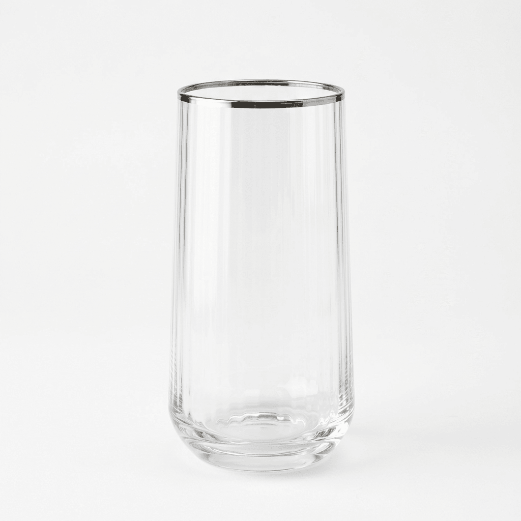 Karaca – Drikkeglas - 6 stk. i platin - Løven Home