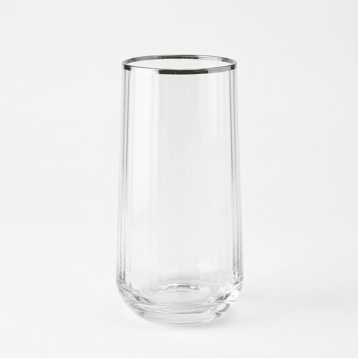 Karaca – Drikkeglas - 6 stk. i platin - Løven Home