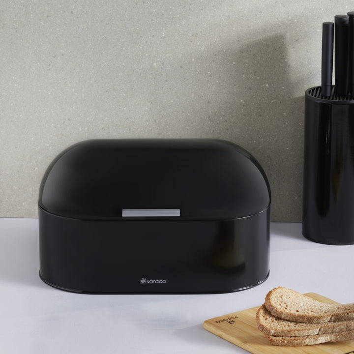Karaca Dustin Brødkasse - Sort - Løven Home