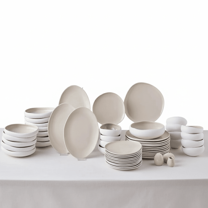 Karaca Earth Collection Cupid 55 dele - Spisestel til 12 personer - Løven Home