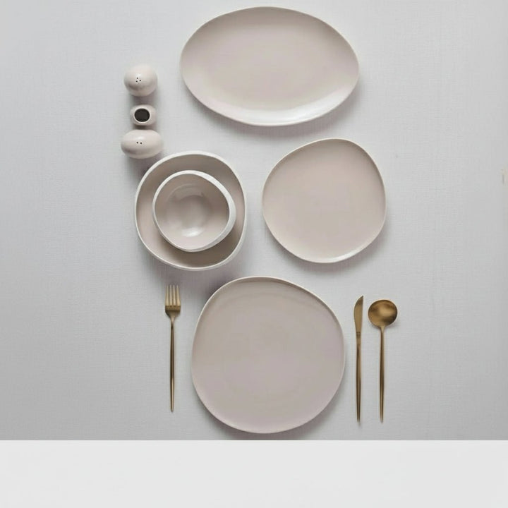 Karaca Earth Collection Cupid 55 dele - Spisestel til 12 personer - Løven Home