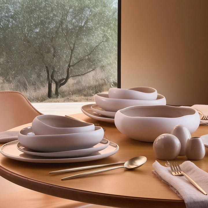 Karaca Earth Collection Cupid 55 dele - Spisestel til 12 personer - Løven Home