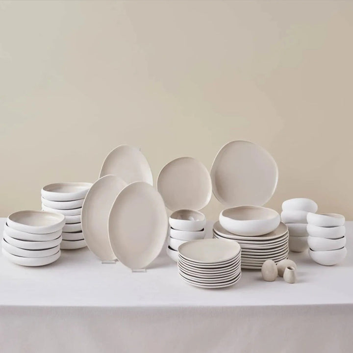 Karaca Earth Collection Cupid 55 dele - Spisestel til 12 personer - Løven Home