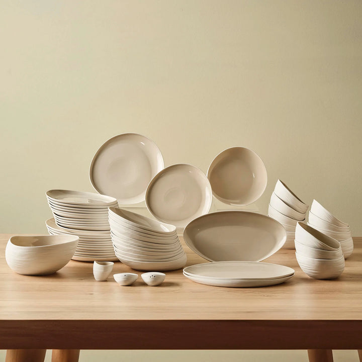 Karaca Earth Collection Rise – 55 dele Middagsservice til 12 personer - Løven Home