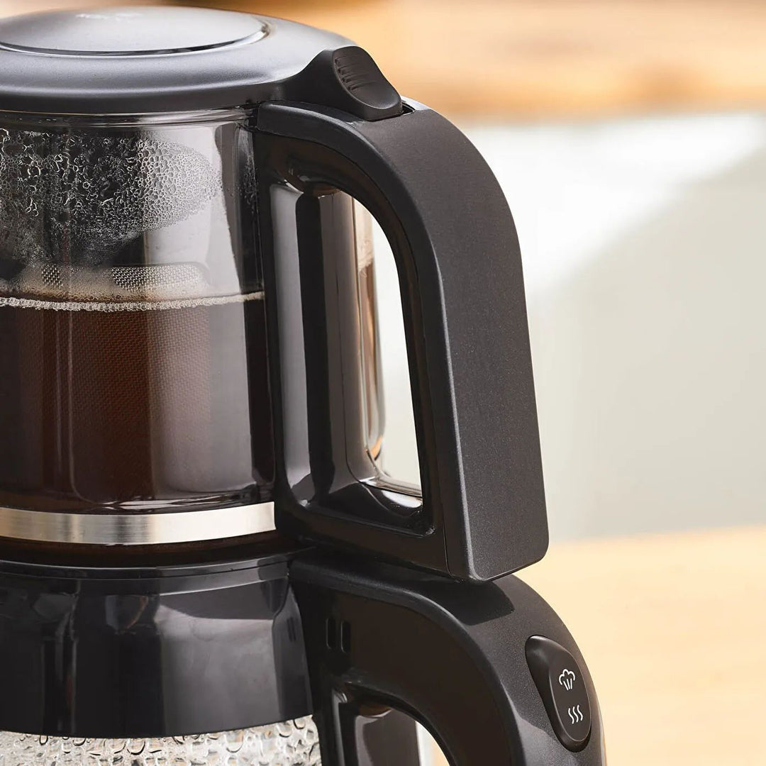 Karaca - Elektrisk Temaskine – Shiny Black - Løven Home