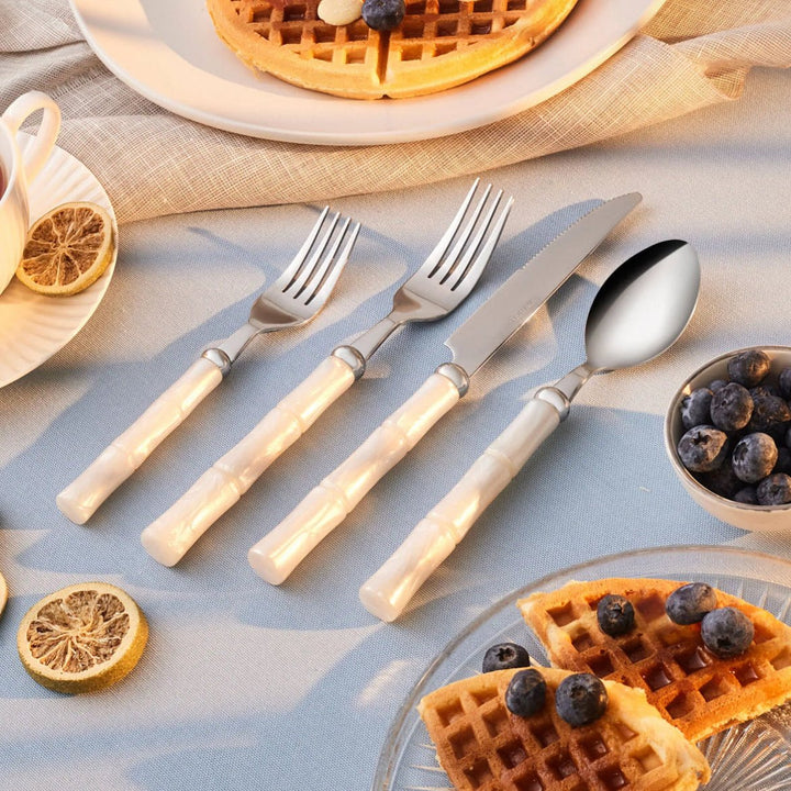 Karaca Ember Perlemor Bestiksæt 24 dele (6 personer) - Løven Home