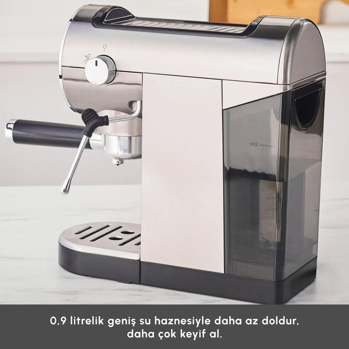 Karaca Espresso Maskine Art Digital Inox - Løven Home