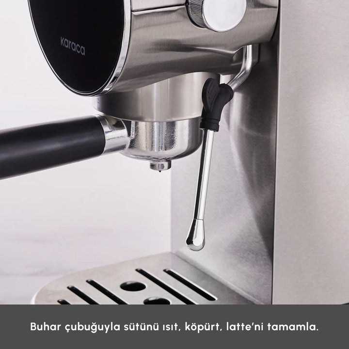 Karaca Espresso Maskine Art Digital Inox - Løven Home