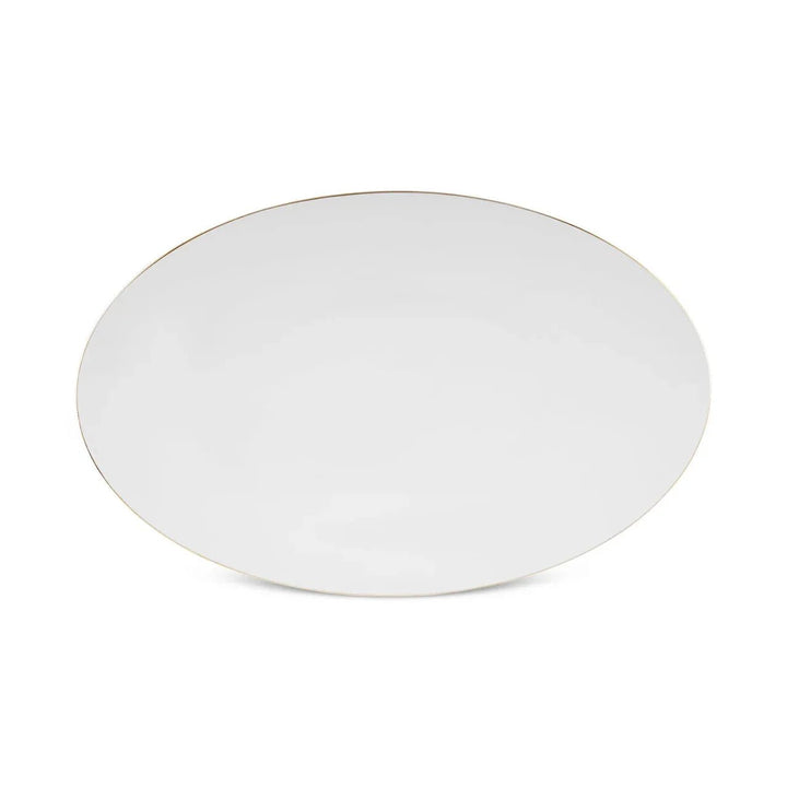 Karaca Fine Pearl - Extra Chanak Tallerkensæt - 55 dele | 12 personer | Hvid/Guld - Løven Home