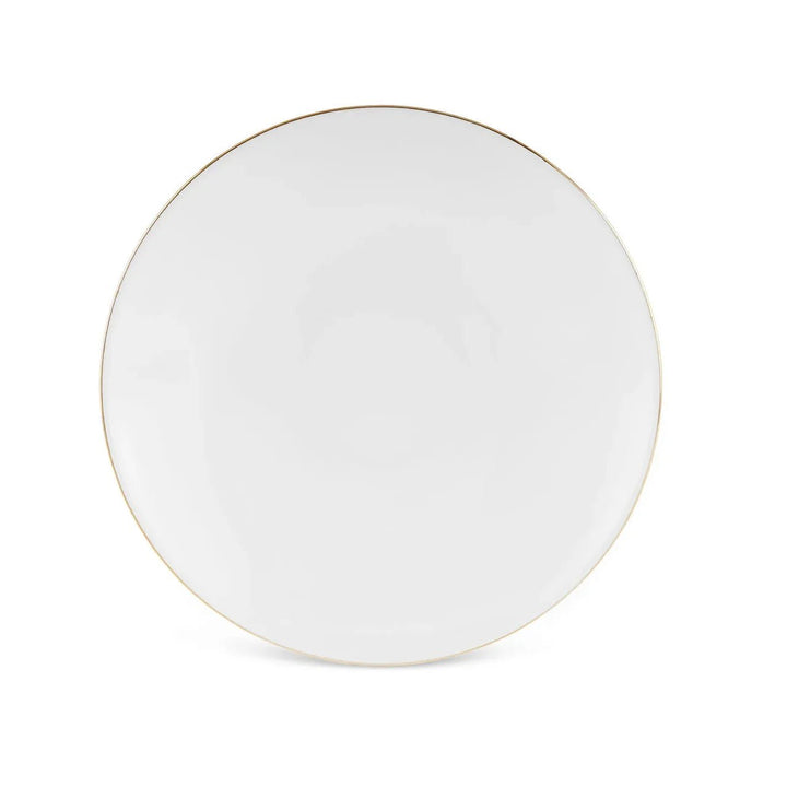Karaca Fine Pearl - Extra Chanak Tallerkensæt - 55 dele | 12 personer | Hvid/Guld - Løven Home