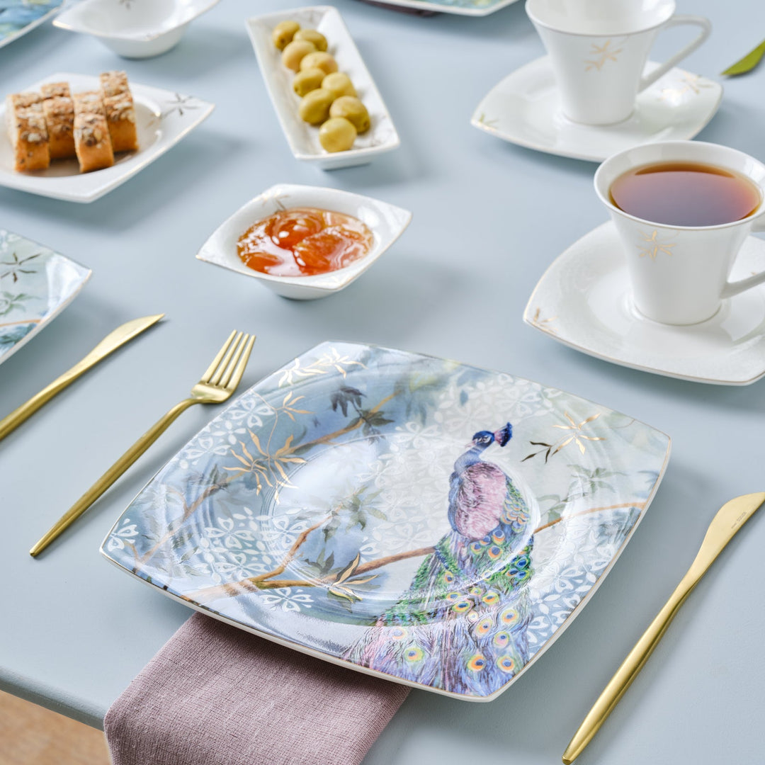 Karaca Fine Pearl Pavo – 26 - dele Morgenmadssæt til 6 personer - Løven Home