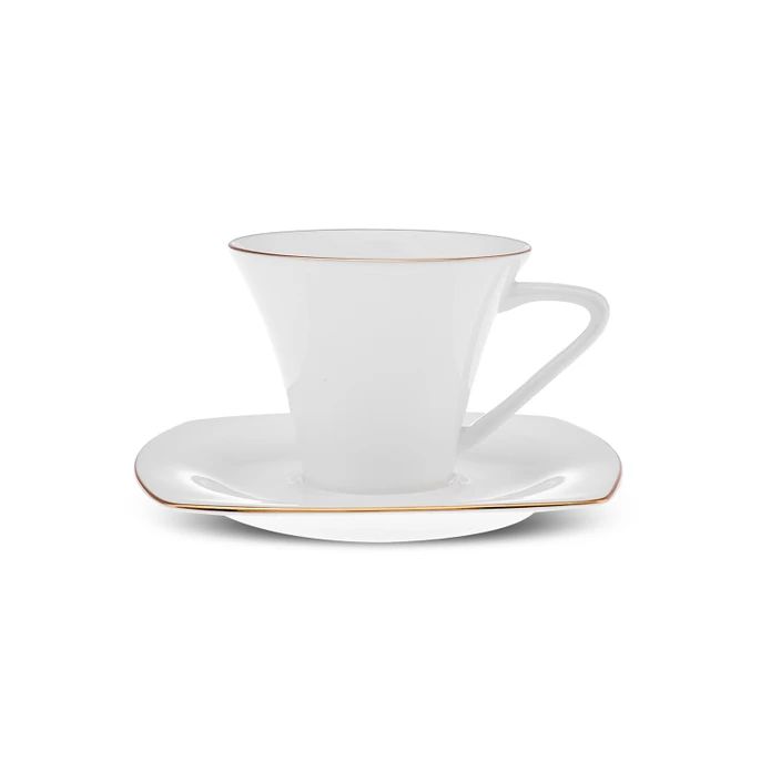 Karaca Fine Pearl Ragusa 26 - delt Morgenmadssæt til 6 personer Guld - Løven Home