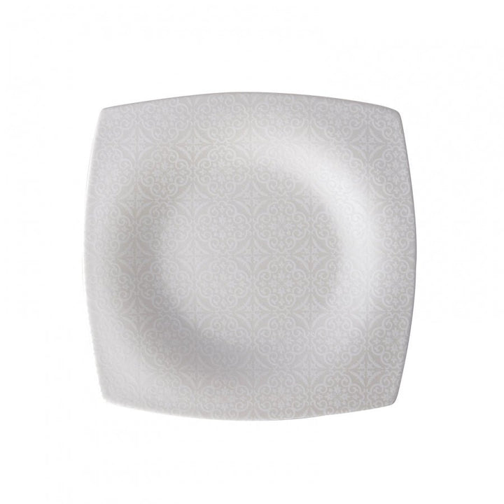 Karaca Fine Pearl Valentina – 62 - dele Firkantet Spisestel med Perlemor til 12 Personer - Løven Home