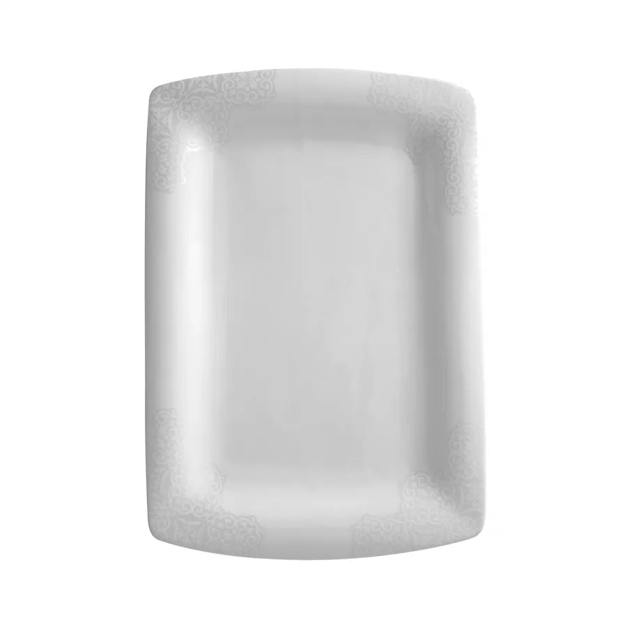 Karaca Fine Pearl Valentina – 62 - dele Firkantet Spisestel med Perlemor til 12 Personer - Løven Home