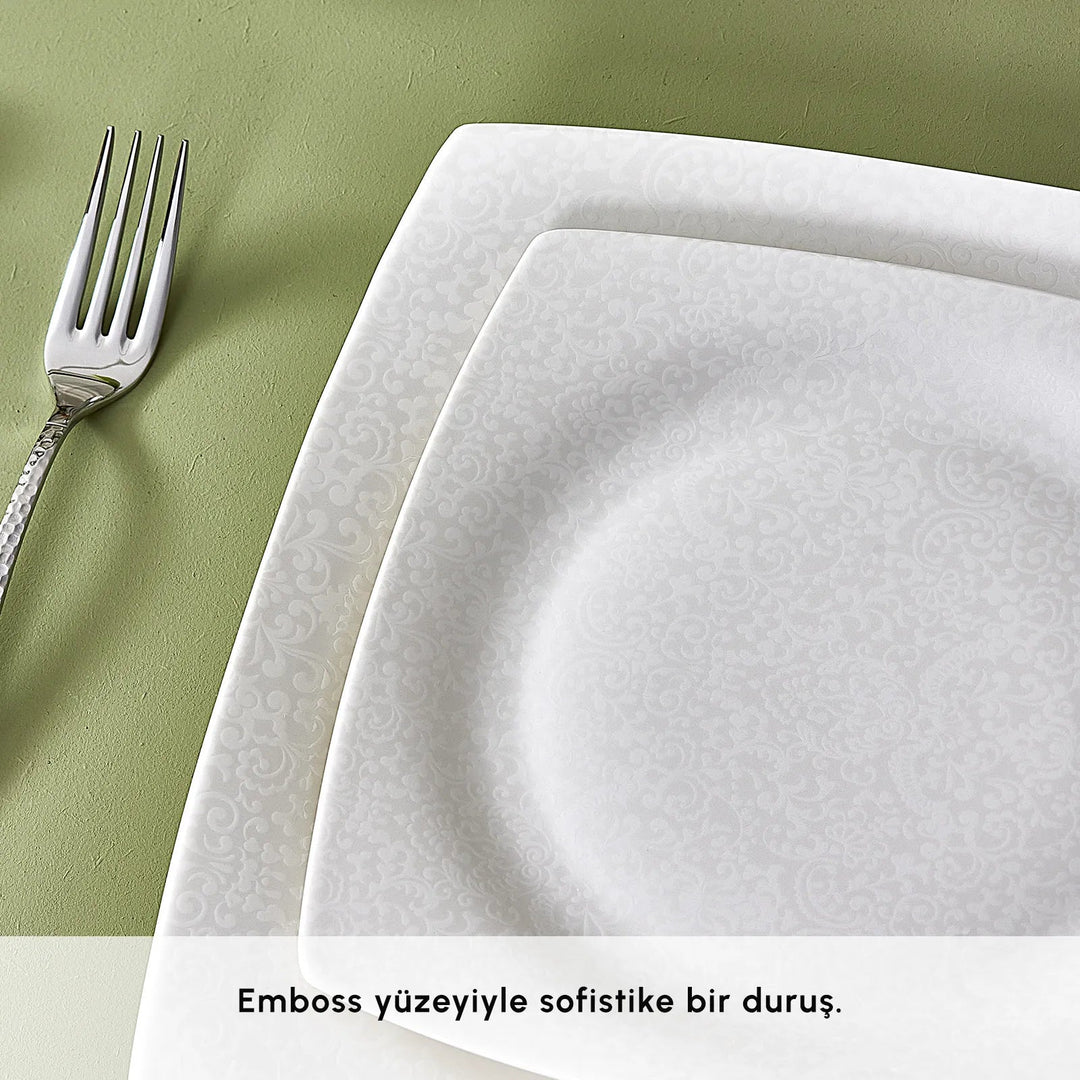 Karaca Flava Porcelænssæt - 24 dele 6 personer - Løven Home