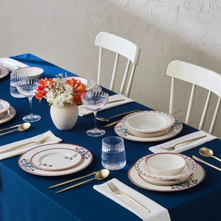 Karaca Forever Bone Nakkaş – 24 dele middagssæt til 6 personer - Løven Home