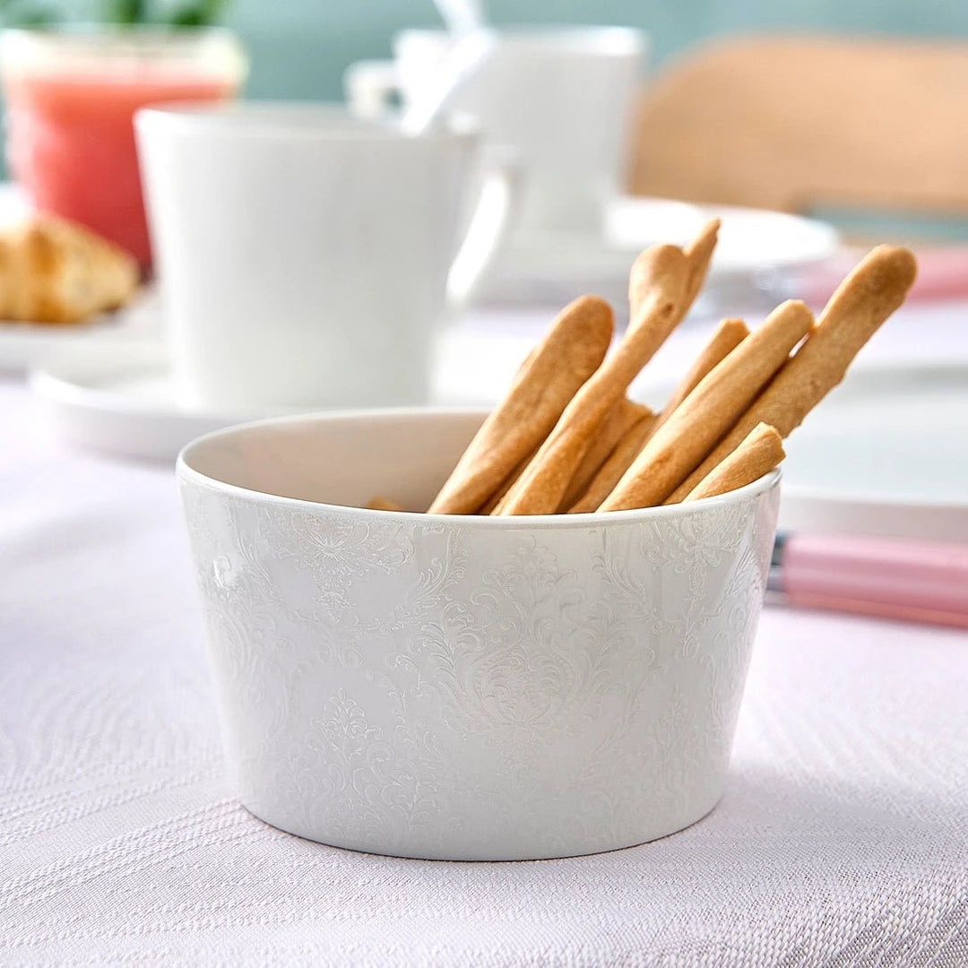 Karaca Forever Bone Salus Porcelæn - 33 dele 6 personer - Løven Home