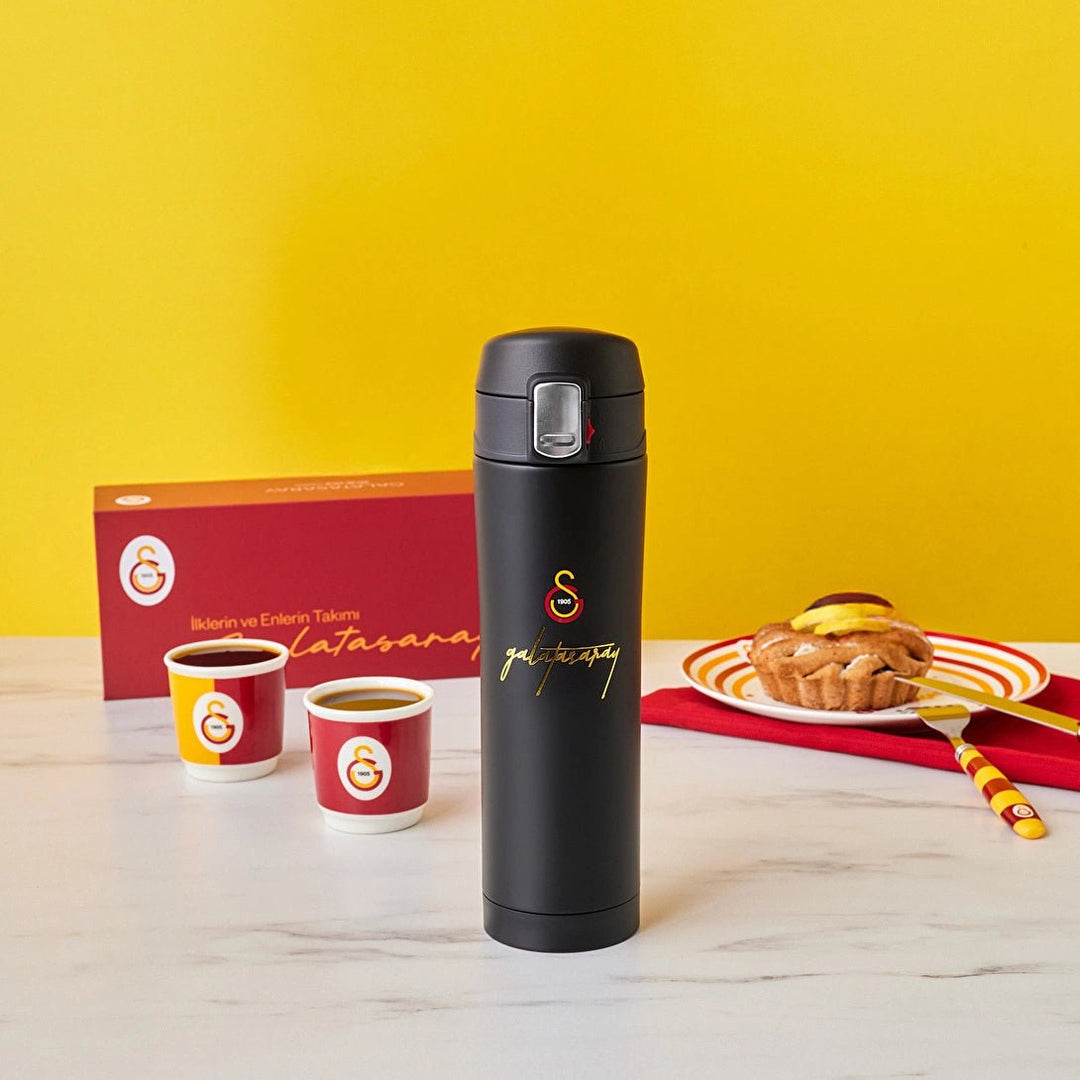 Karaca Galatasaray termokande/ - flaske – 450 ml - Rustfrit stål - Løven Home