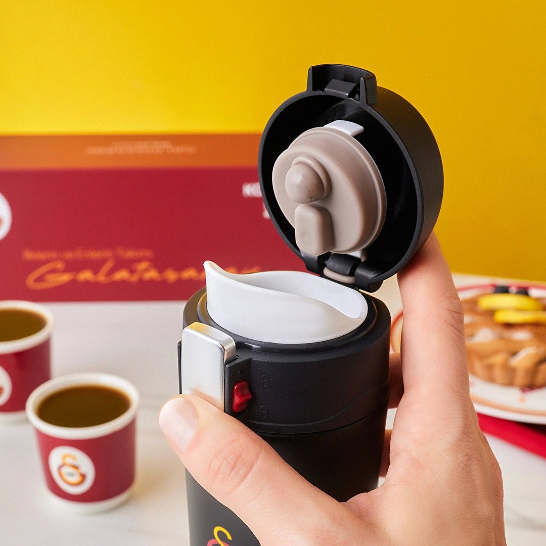 Karaca Galatasaray termokande/ - flaske – 450 ml - Rustfrit stål - Løven Home