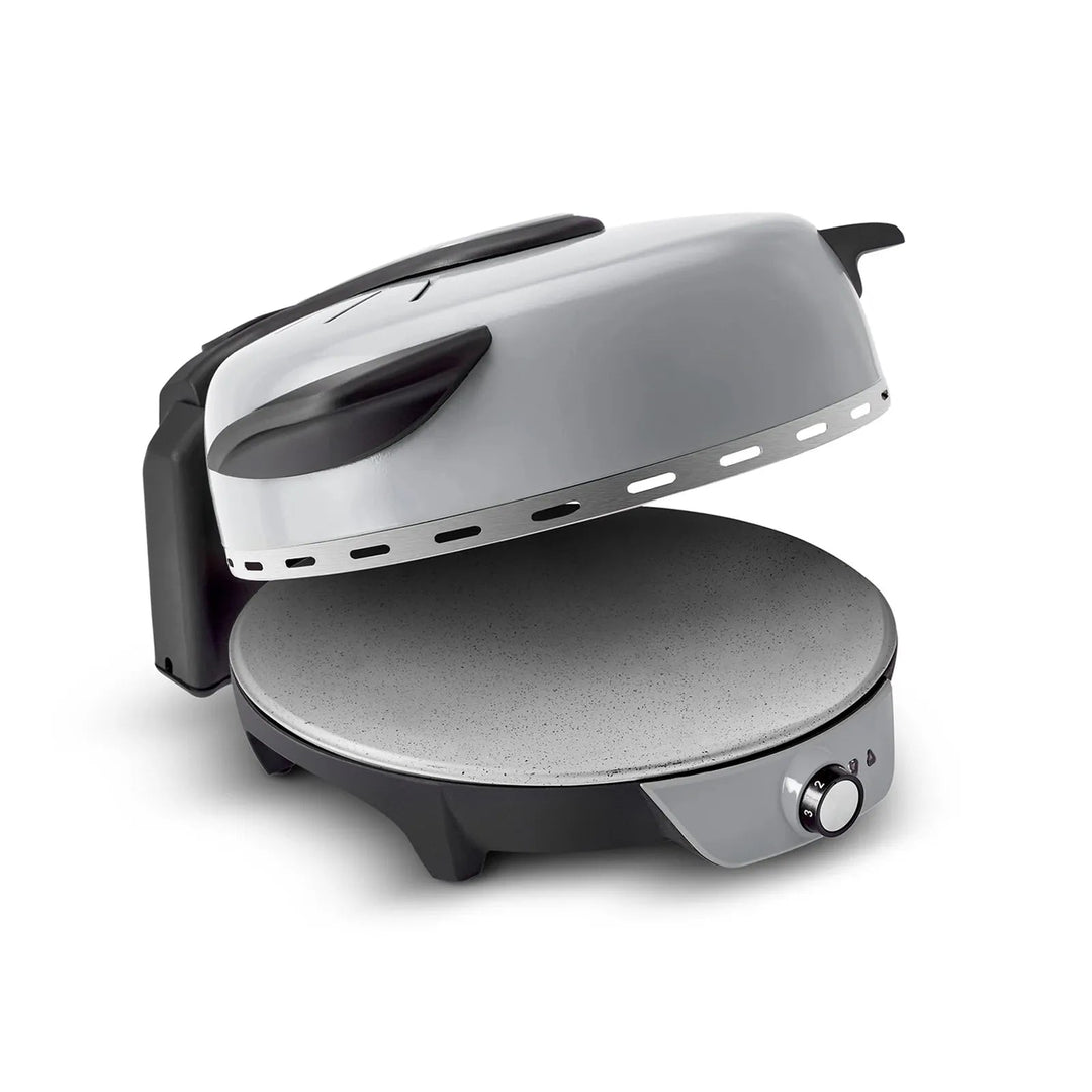 Karaca Gastro 10 - i - 1 Pizza, Lahmacun & Tandoori Brødmaskine – Biodiamant Sølv - 30 CM - Løven Home