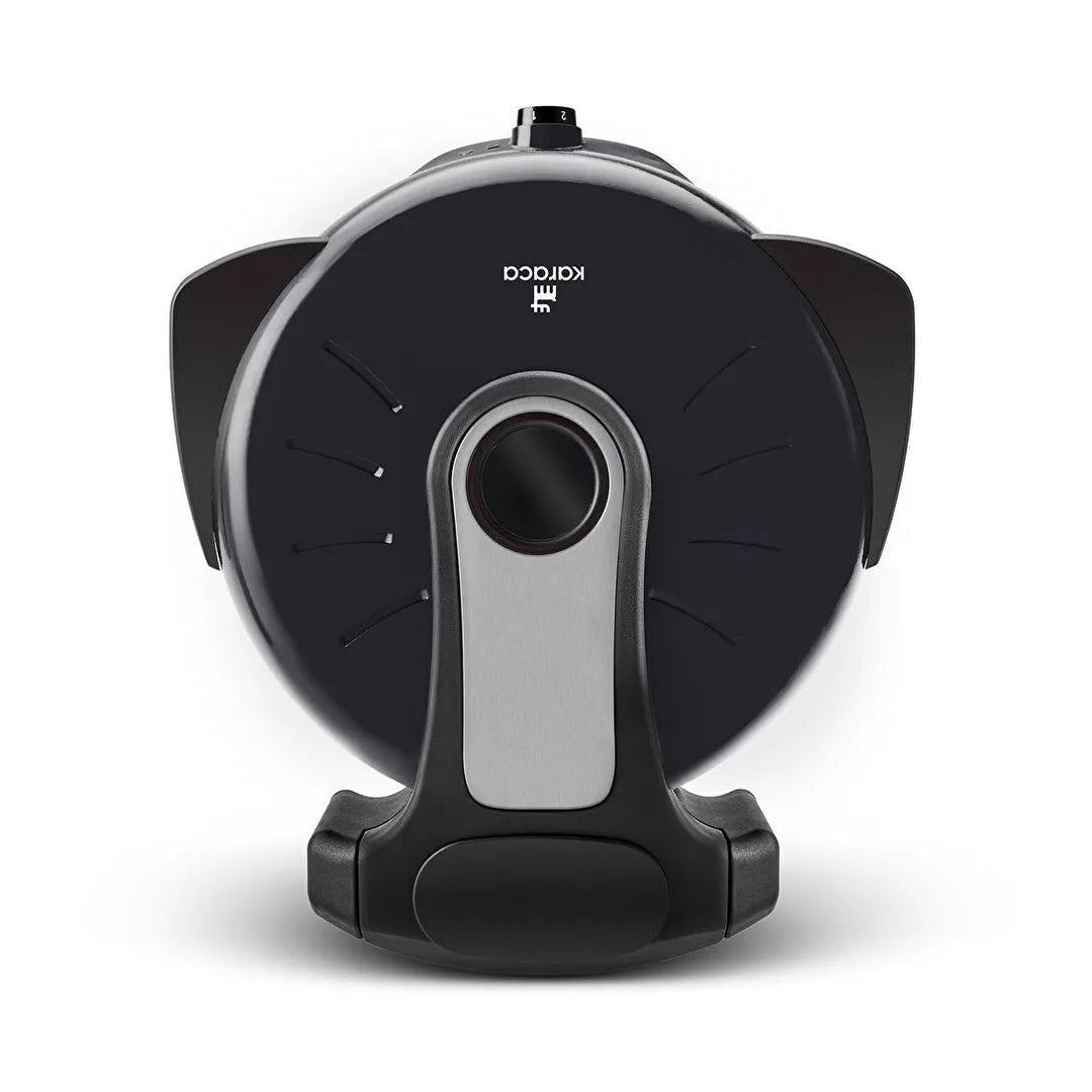 Karaca Gastro 10 - i - 1 Pizza, Lahmacun & Tandoori Brødmaskine – Biodiamant Sort - 30 CM - Løven Home