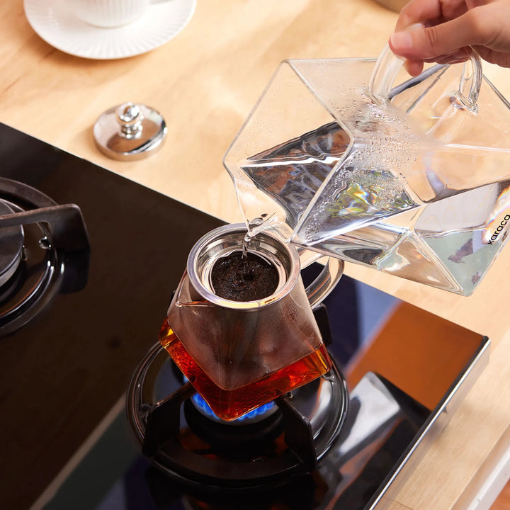 Karaca Giza Borosilikat Glas Tekande - Løven Home