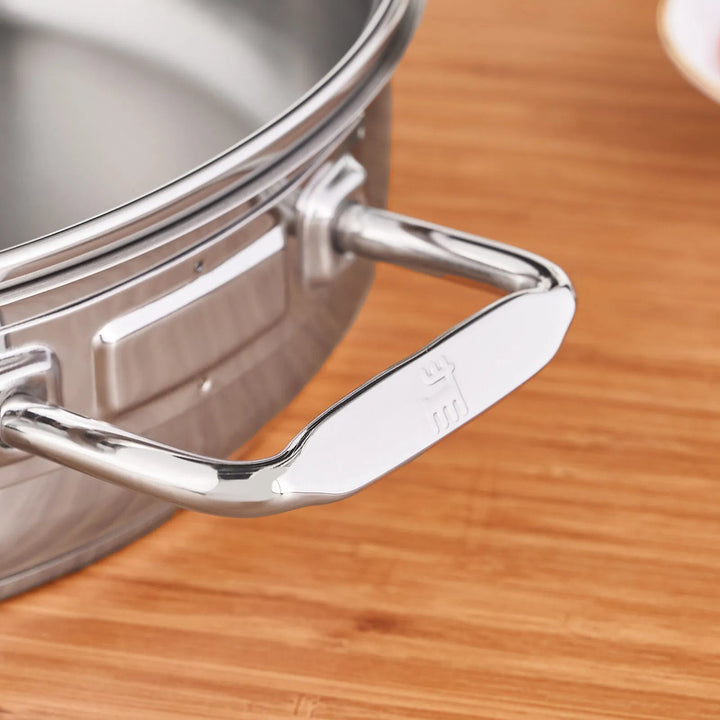 Karaca Grace Induktionskompatibel Stål Karnıyarık - gryde – 26 cm / 3,4 L - Løven Home