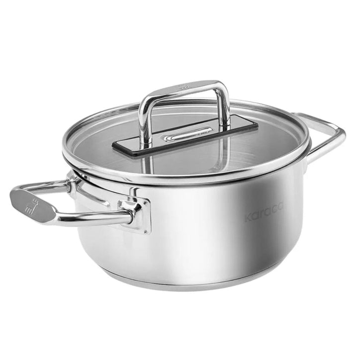 Karaca Grace Mini Rustfri Stålgryde 14 cm - Løven Home