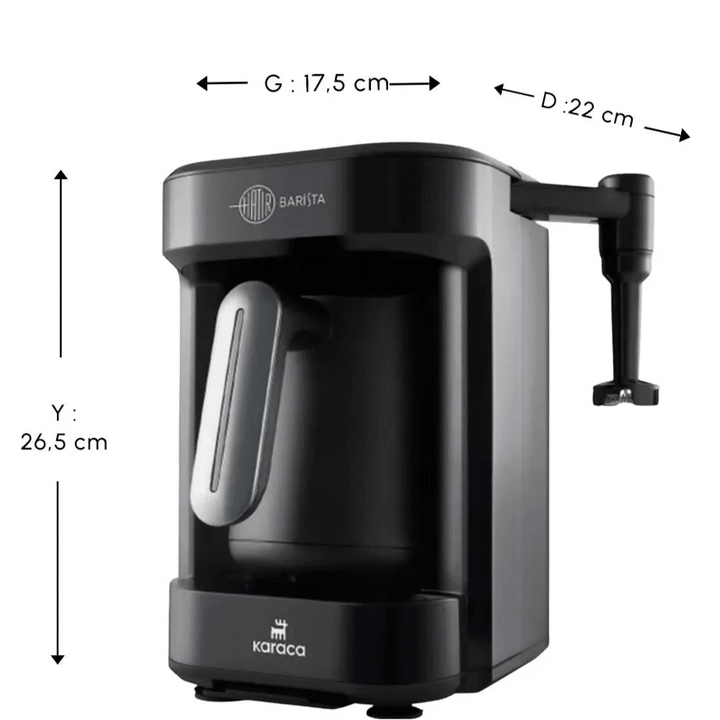 Karaca Hatir Barista Latte & Tyrkisk Kaffemaskine - Pearl White - Løven Home