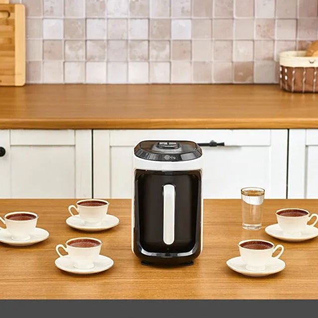 Karaca Hatır Hüp 2 - i - 1 Tyrkisk Kaffemaskine – Soft Cream - Løven Home