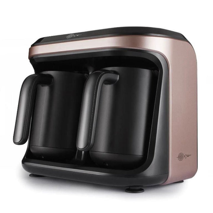 Karaca Hatır Hüp Düet Aroma – Dobbelt Tyrkisk Kaffemaskine | Rosaguld - Løven Home