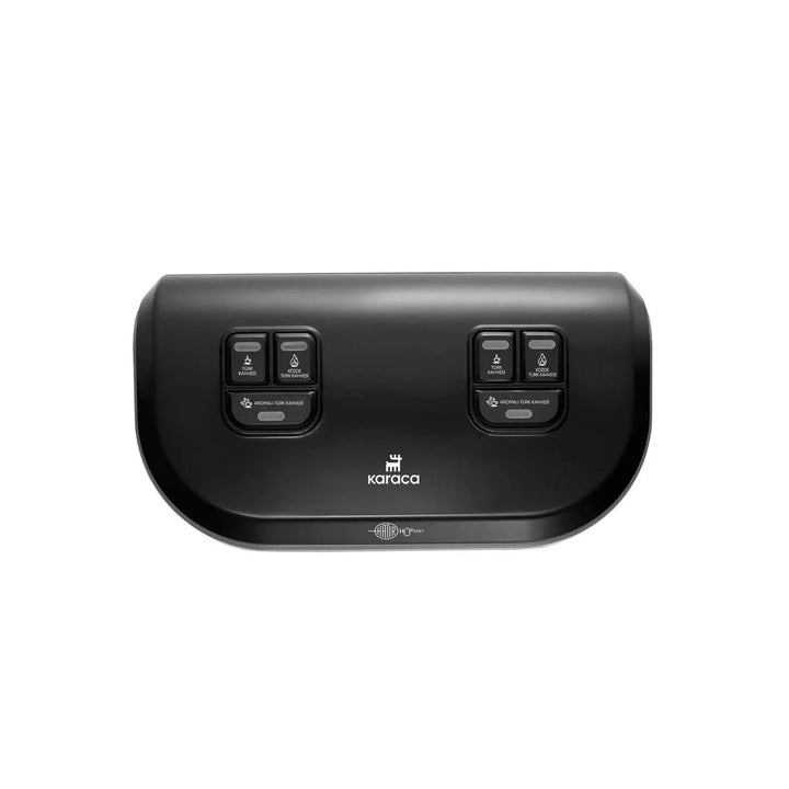 Karaca Hatır Hüp Duet Aroma Flavour – Dobbelt Tyrkisk Kaffemaskine (10 Kopper) - Space Grå - Løven Home