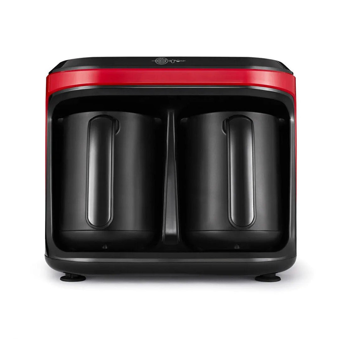 Karaca Hatır Hüp Duet Flavour – Dobbelt Tyrkisk Kaffemaskine (10 Kopper) – Rød - Løven Home