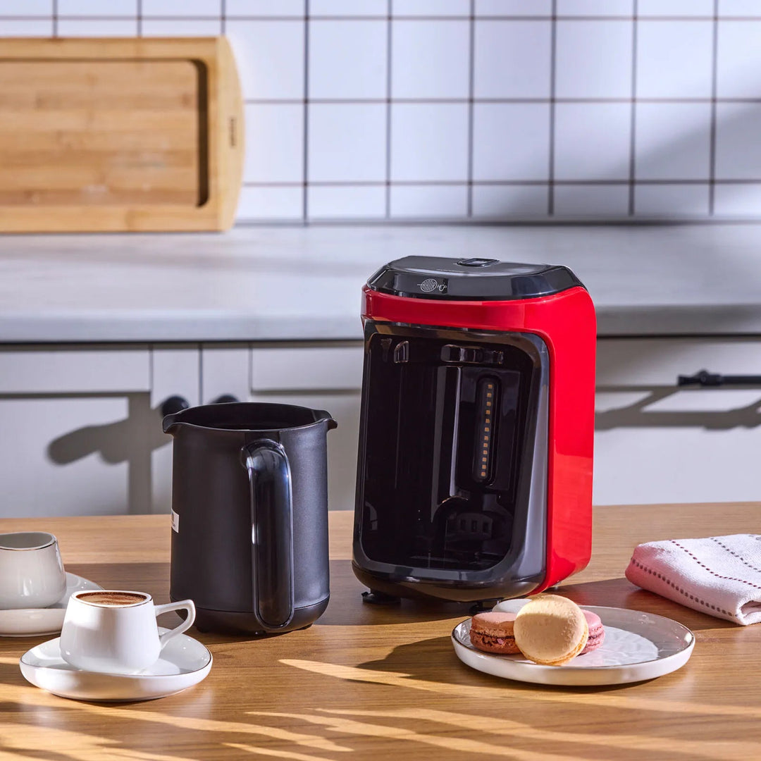 Karaca Hatir Hüp Tyrkisk Kaffemaskine - Rubinrød - Løven Home